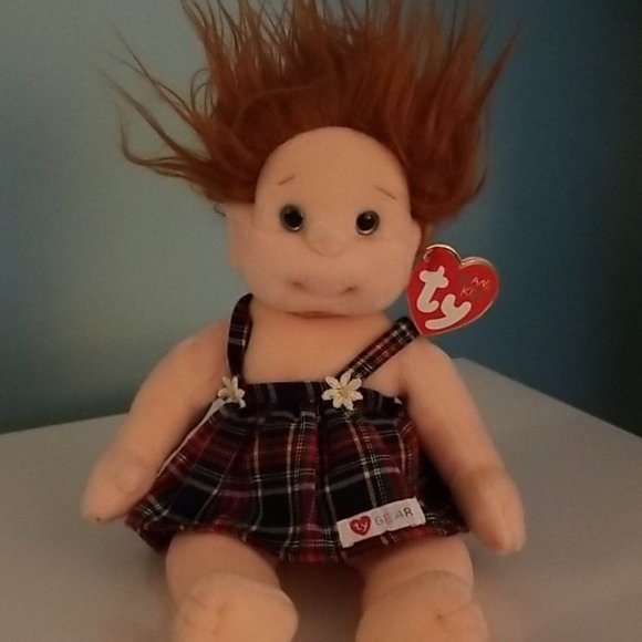 Ty Beanie Kids Date of Birth 06/12/1992 - Ginger - Picture 1 of 5